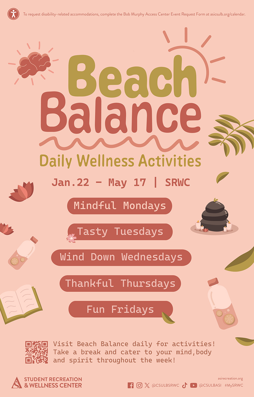 Beach Balance Daily Programming