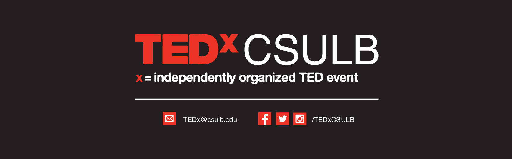 TEDx at CSULB Banner