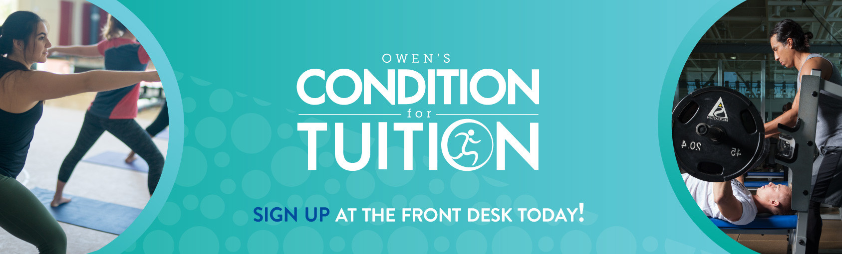 Sign-up for the Owen's Challenge Now Bannner