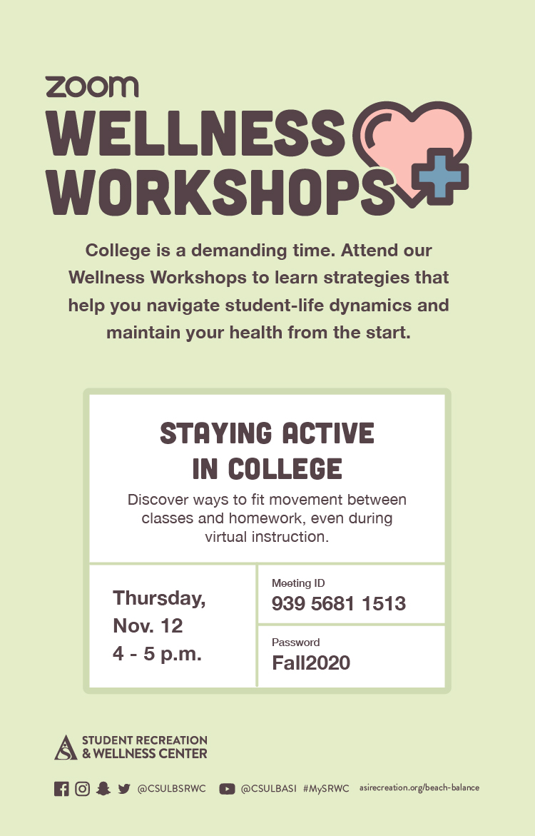 Wellness Workshop Poster