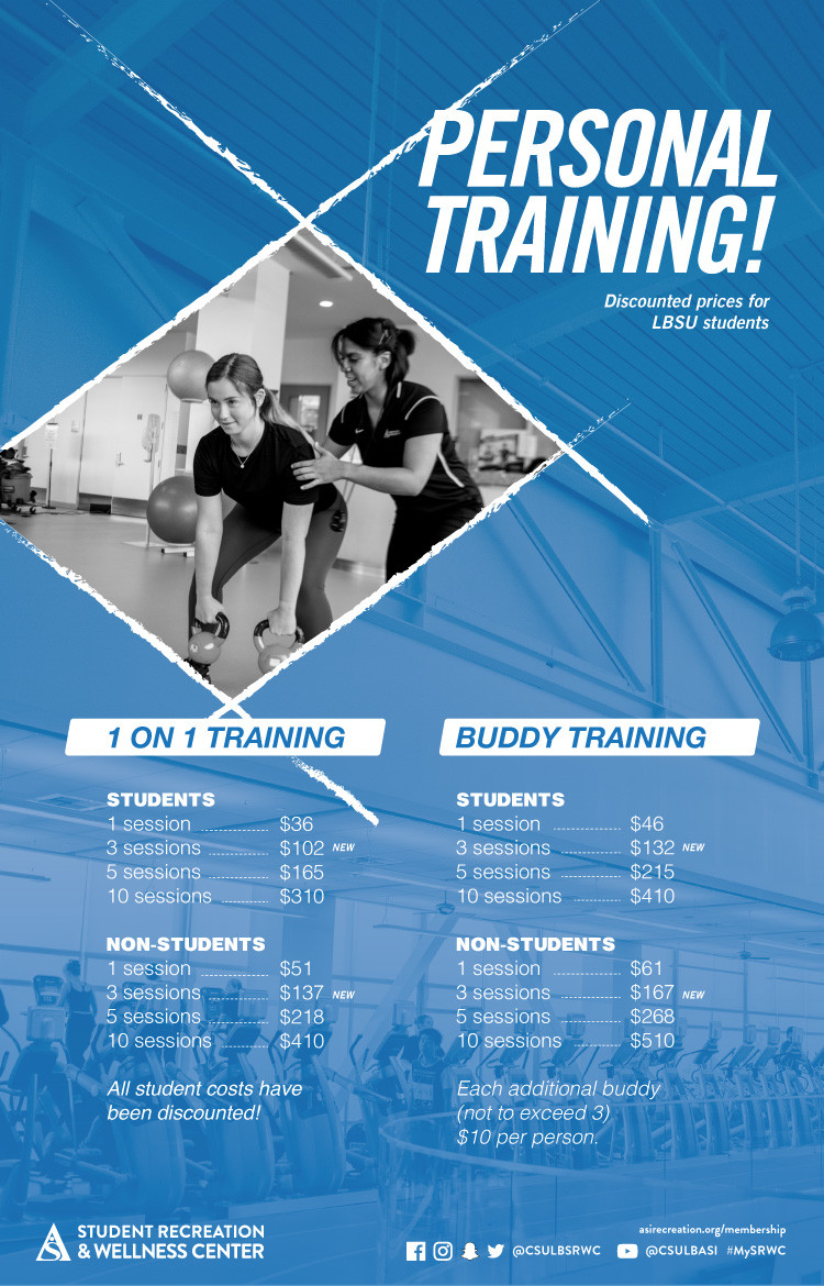 srwc personal trainer poster