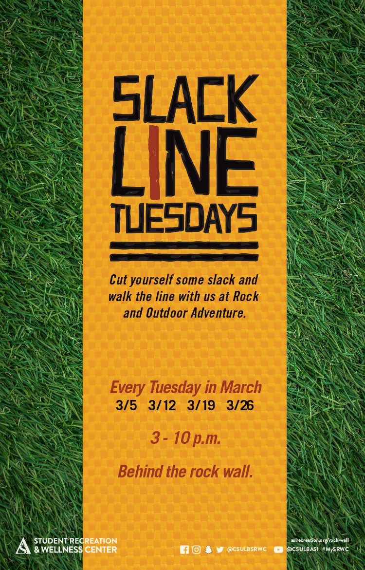 slackline tuesdays poster