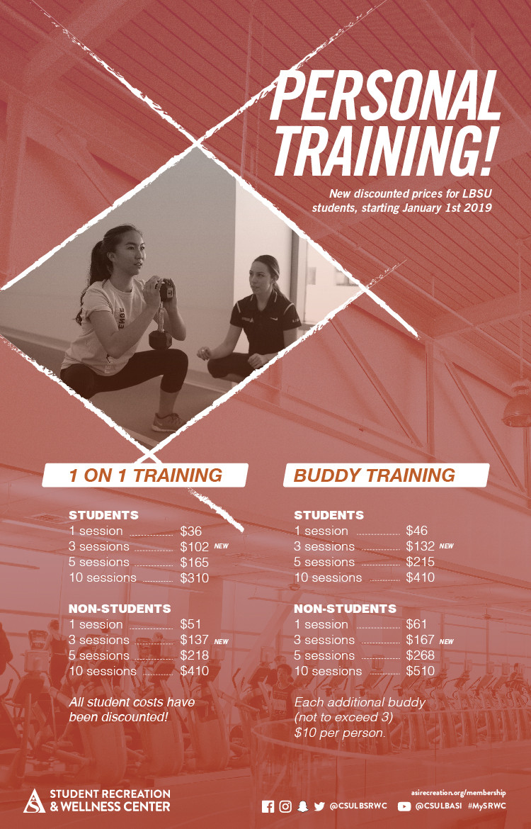 srwc personal trainer poster
