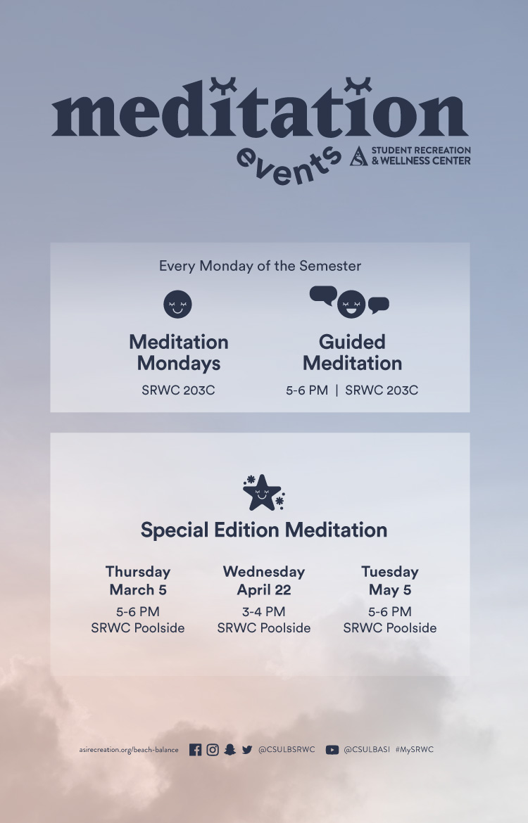 meditation events poster