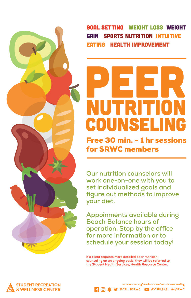 peer nutrition counseling poster