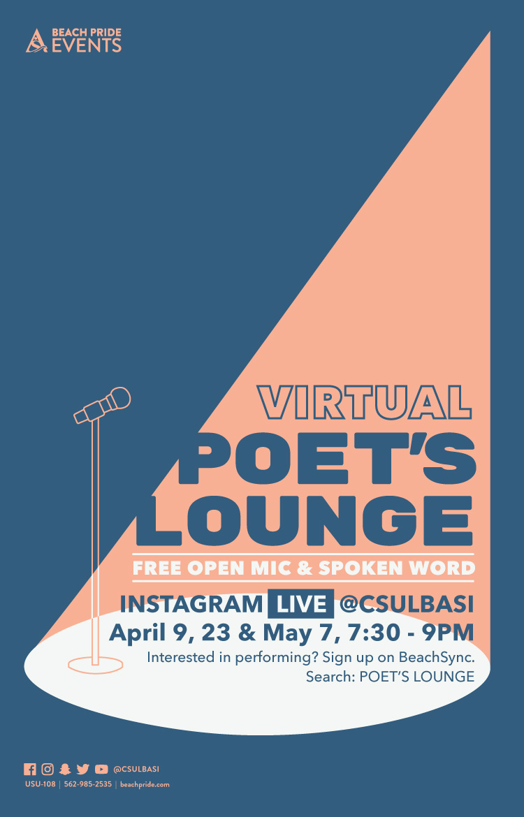 poets lounge poster