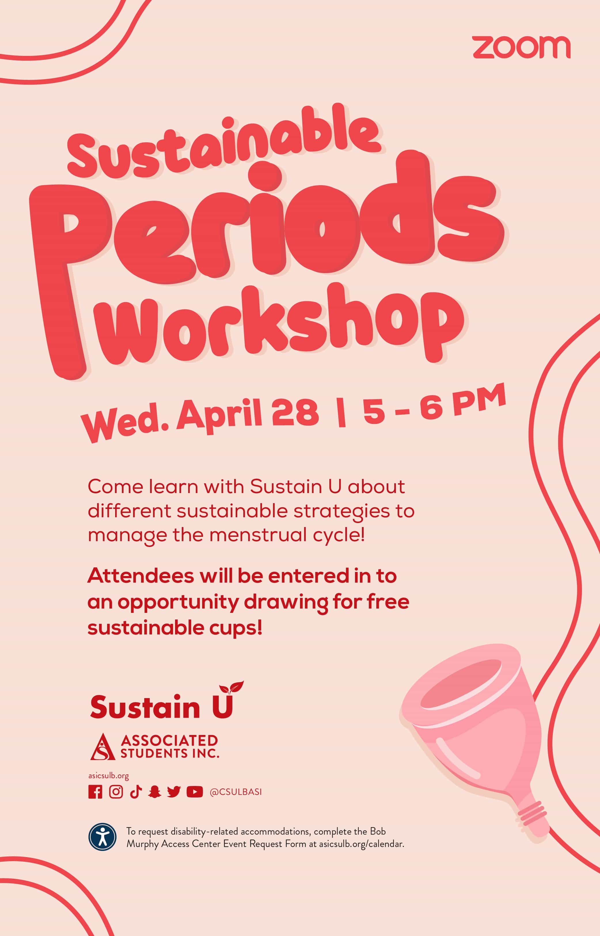 SustainU Sustainable Periods Workshop Poster