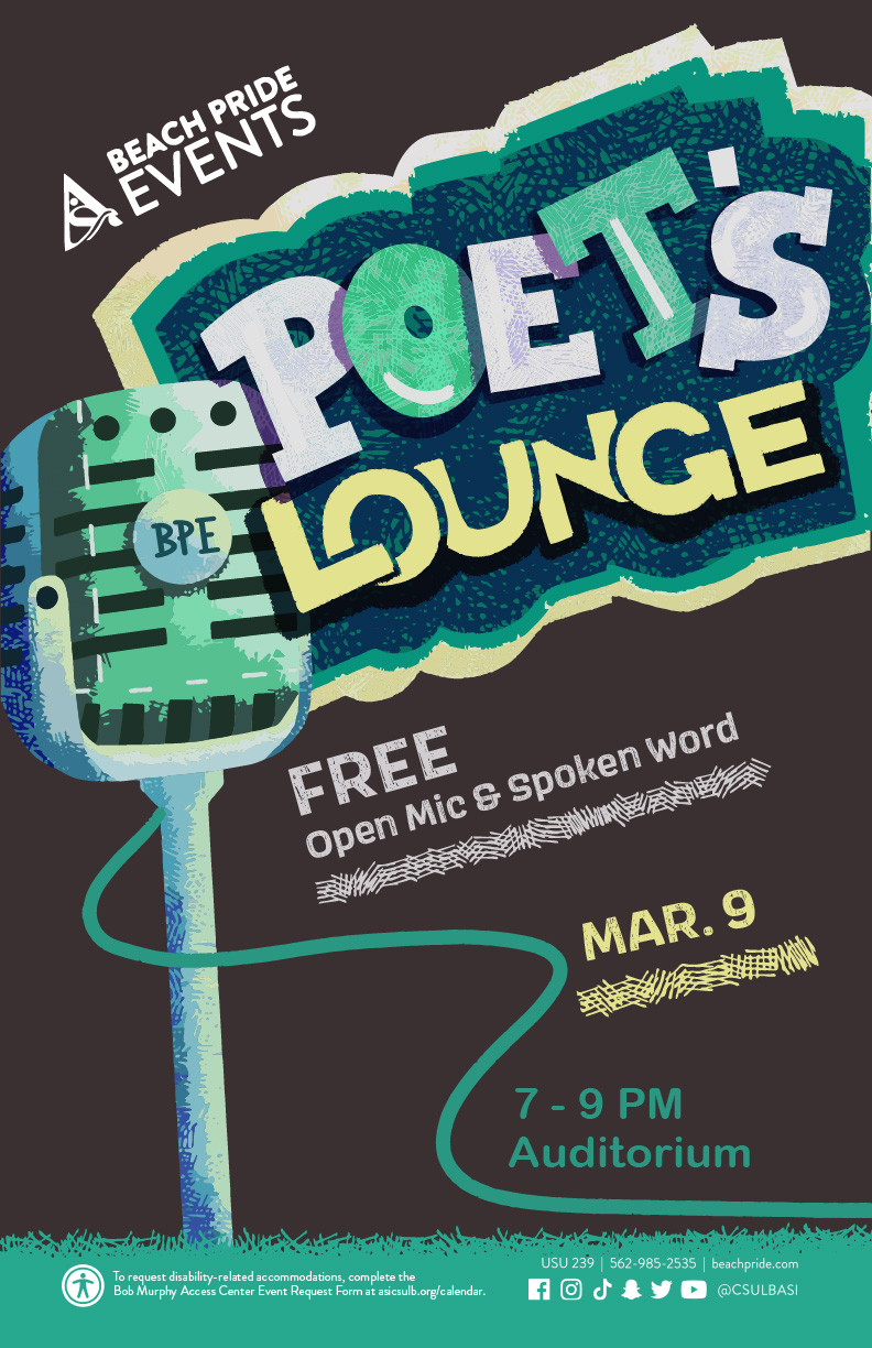 poet lounge poster