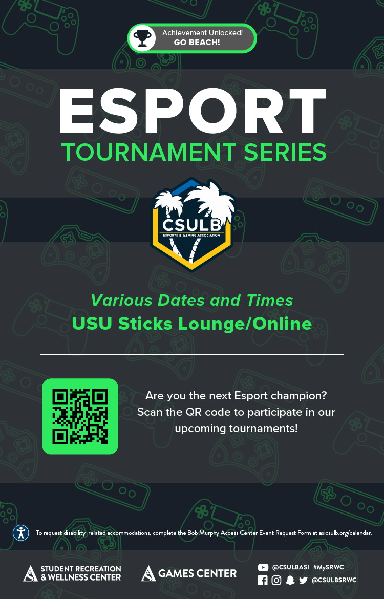 Esports Tournament Series Poster