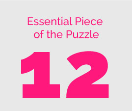 12 essential piece of puzzle