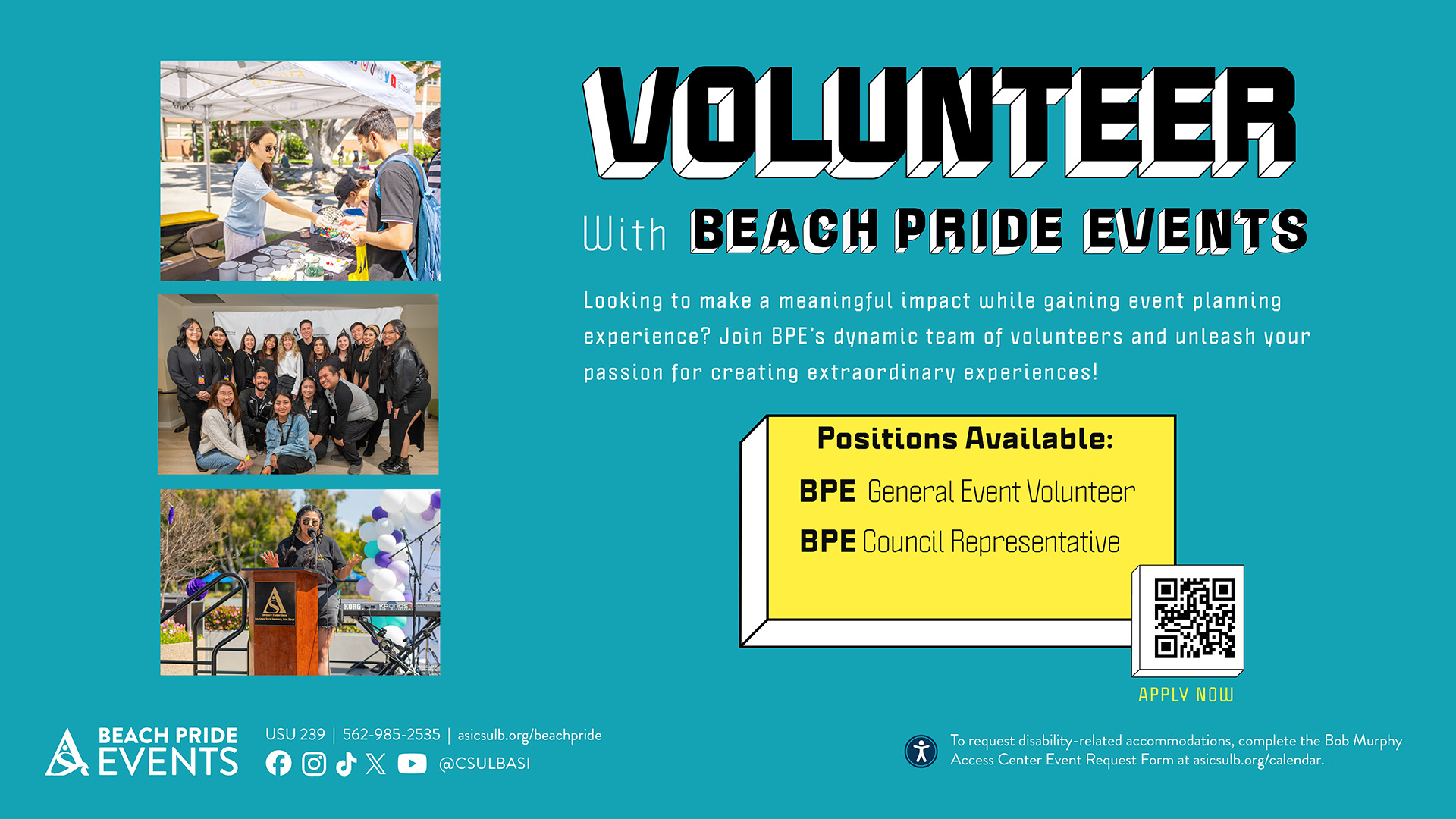 BPE Volunteer