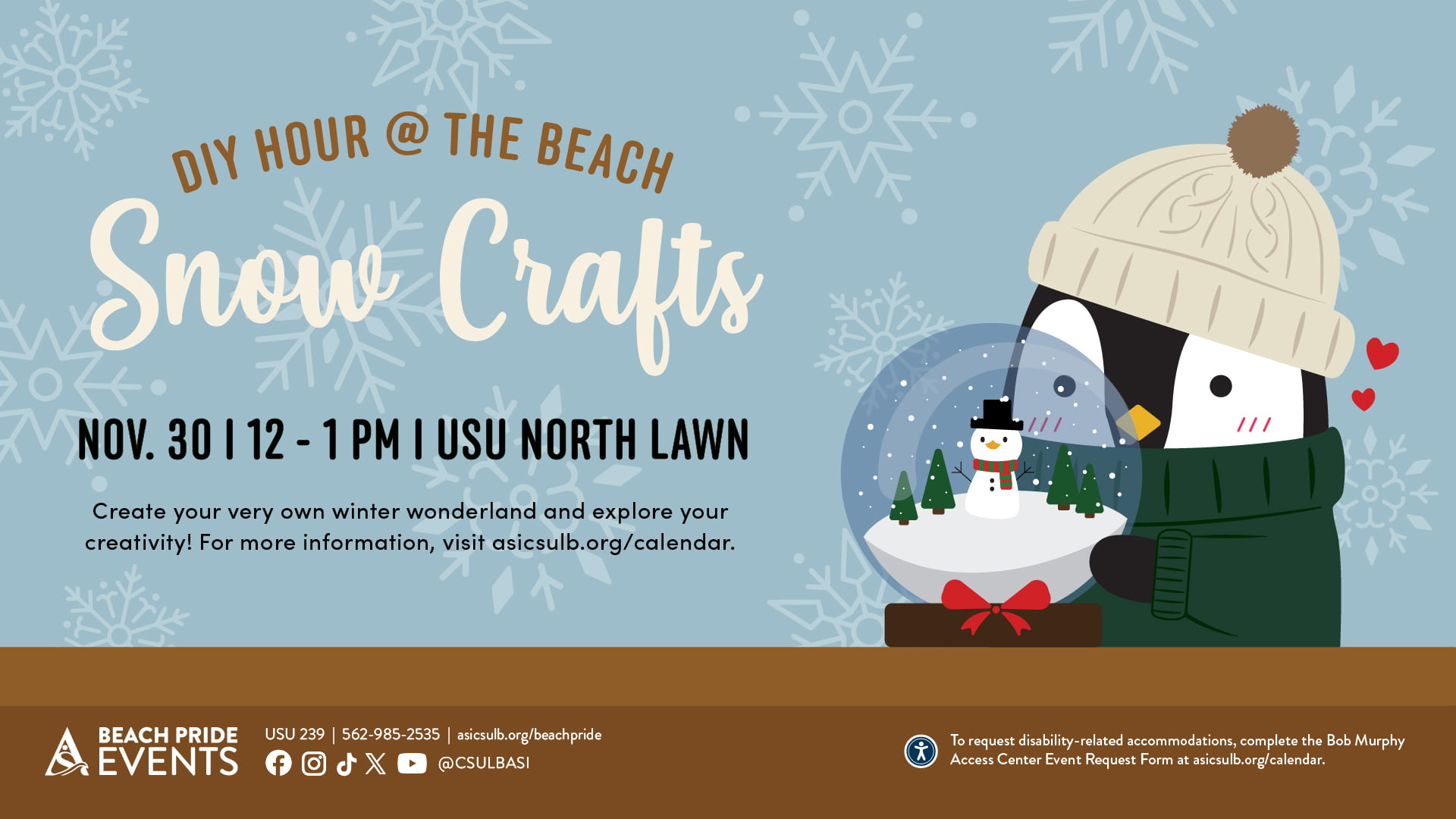 DIY Hour at the Beach Snow Crafts
