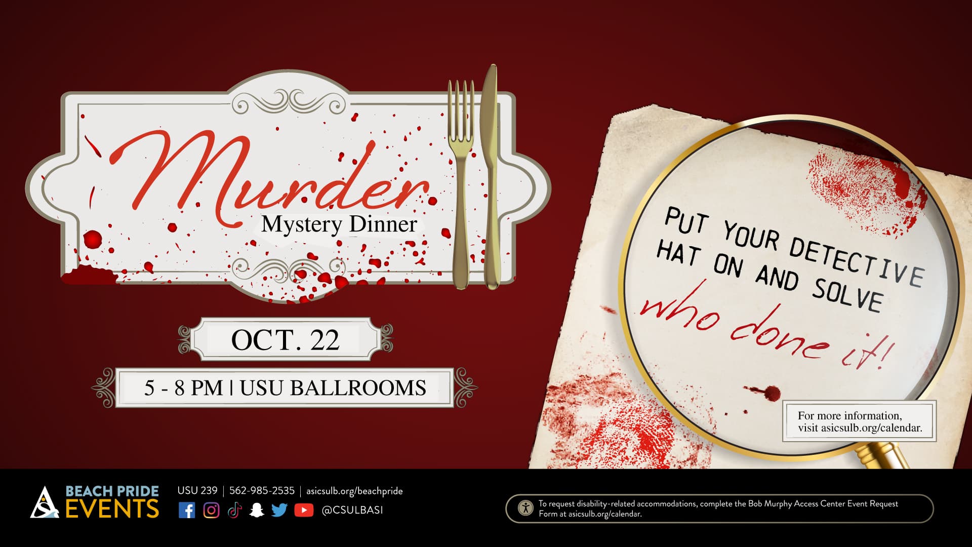 Murder Mystery Dinner