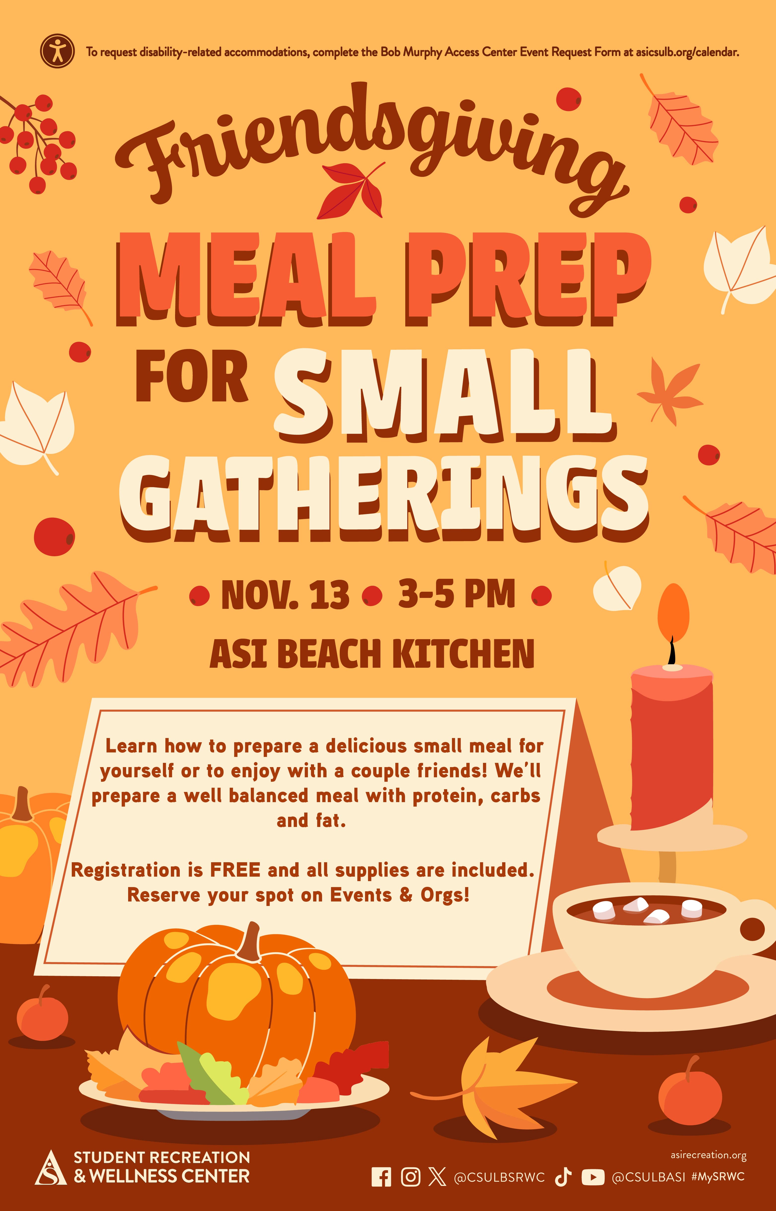 Friendsgiving Meal Prep for Small Gatherings