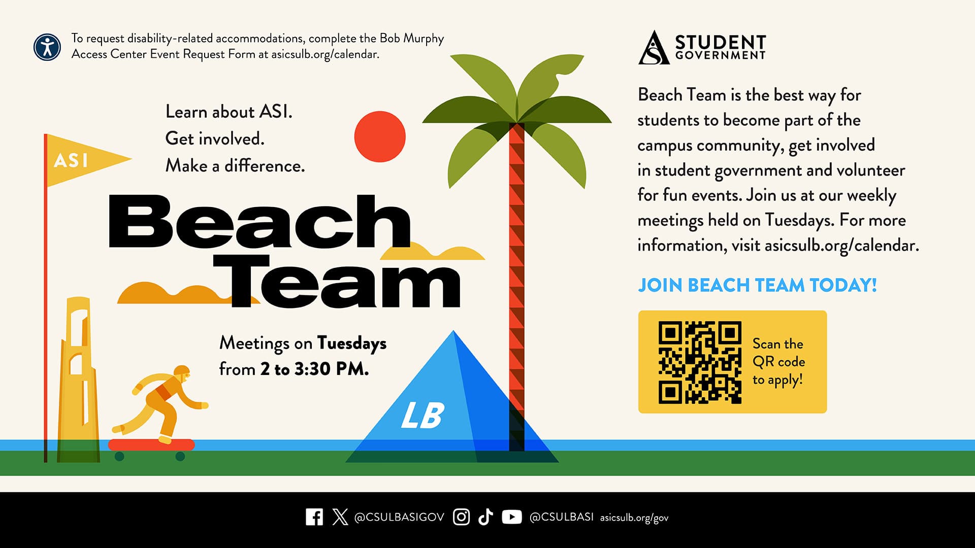 Beach Team Flyer