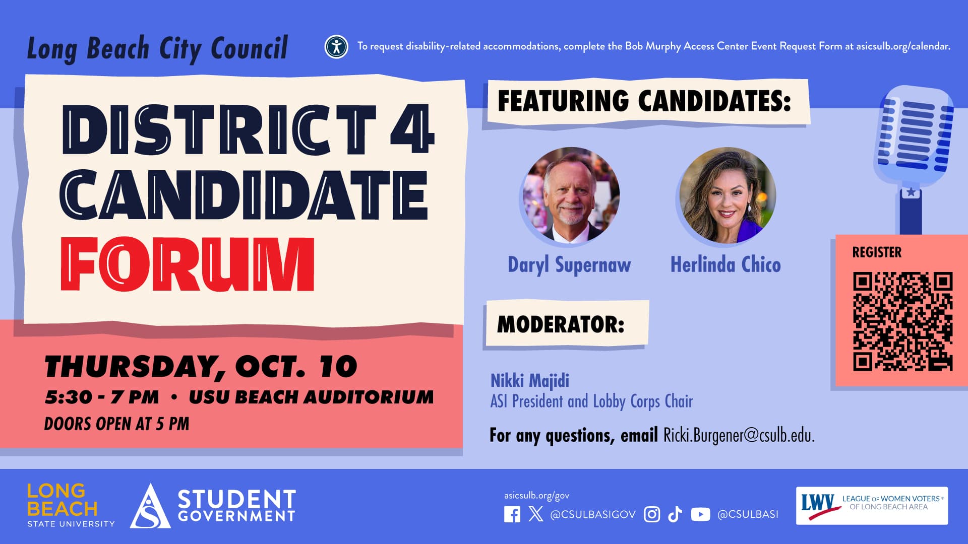 Long Beach City Council District 4 Candidate Forum

                