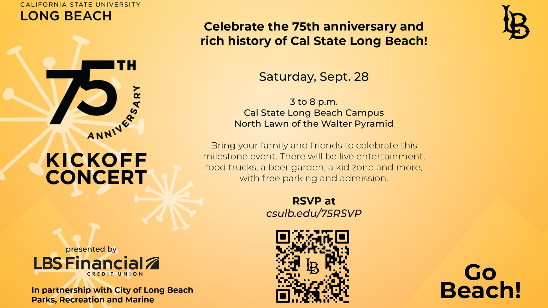 75th Anniversary Kickoff Concert
            