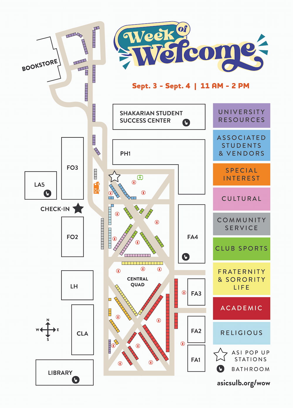 Week of Welcome MAP