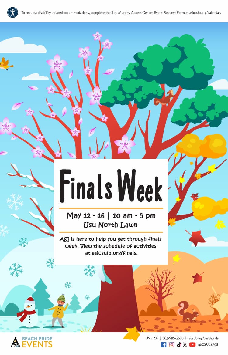 Finals week May 12-16