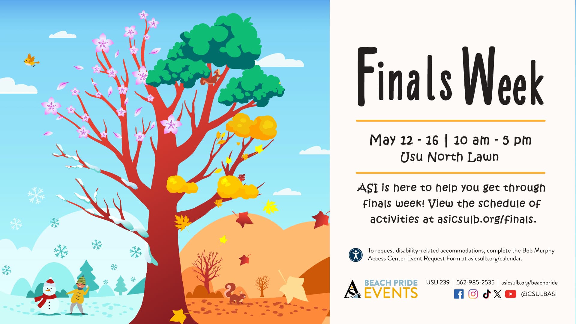Fianls week
            