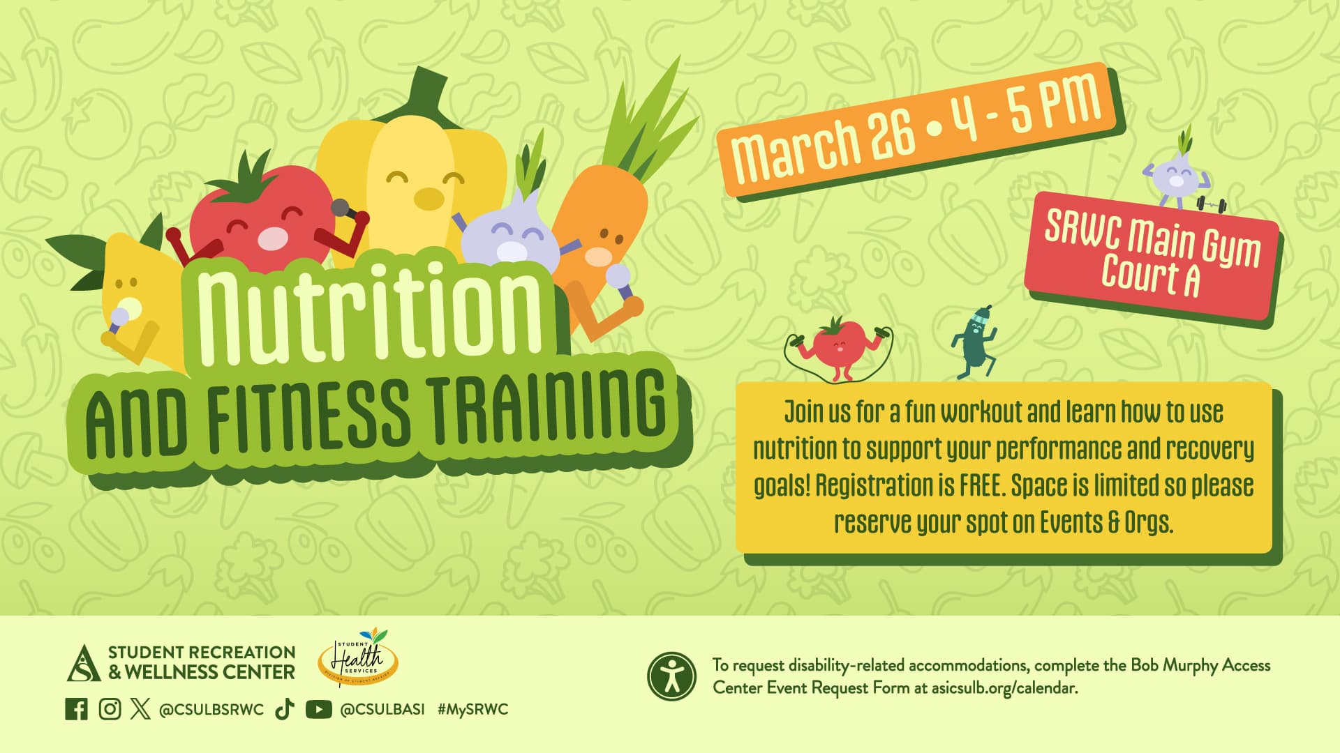 Nutrition & Fitness Training
                