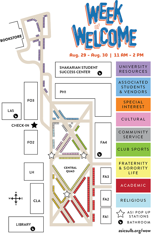 Week of Welcome MAP