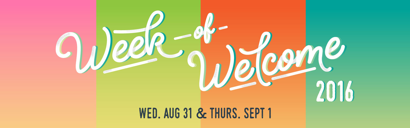 Week of Welcome banner