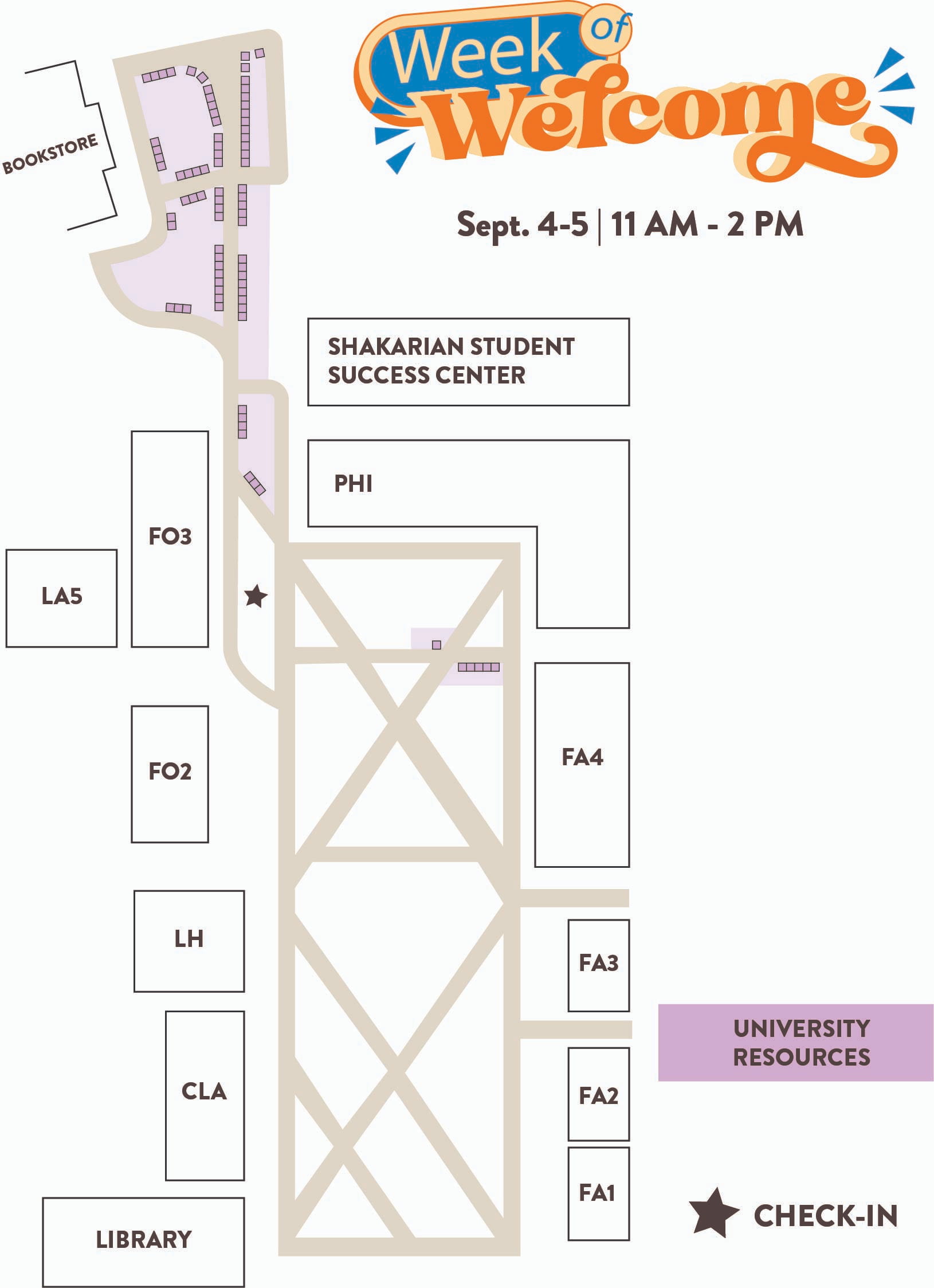 University Resources - WOW Map