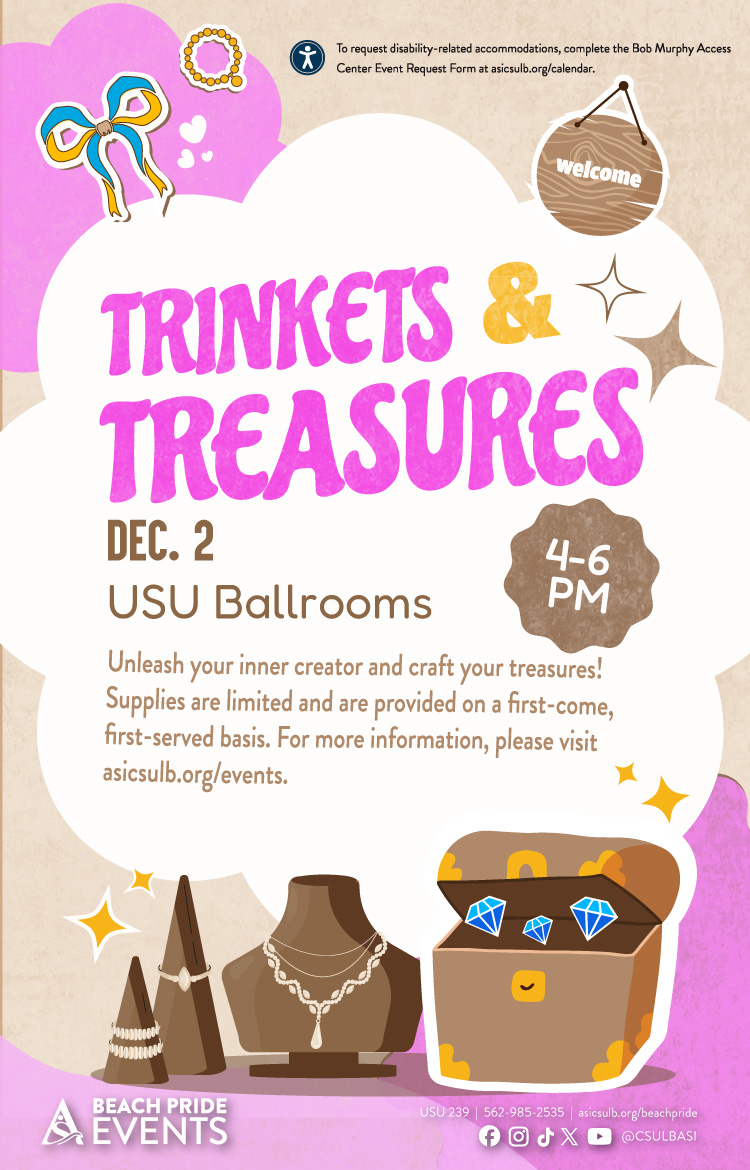 Trinkets and Treasures Event - Dec. 2, 2024