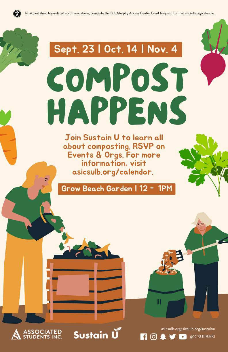 Compost Happens Event - Learn Composting at Grow Beach Garden