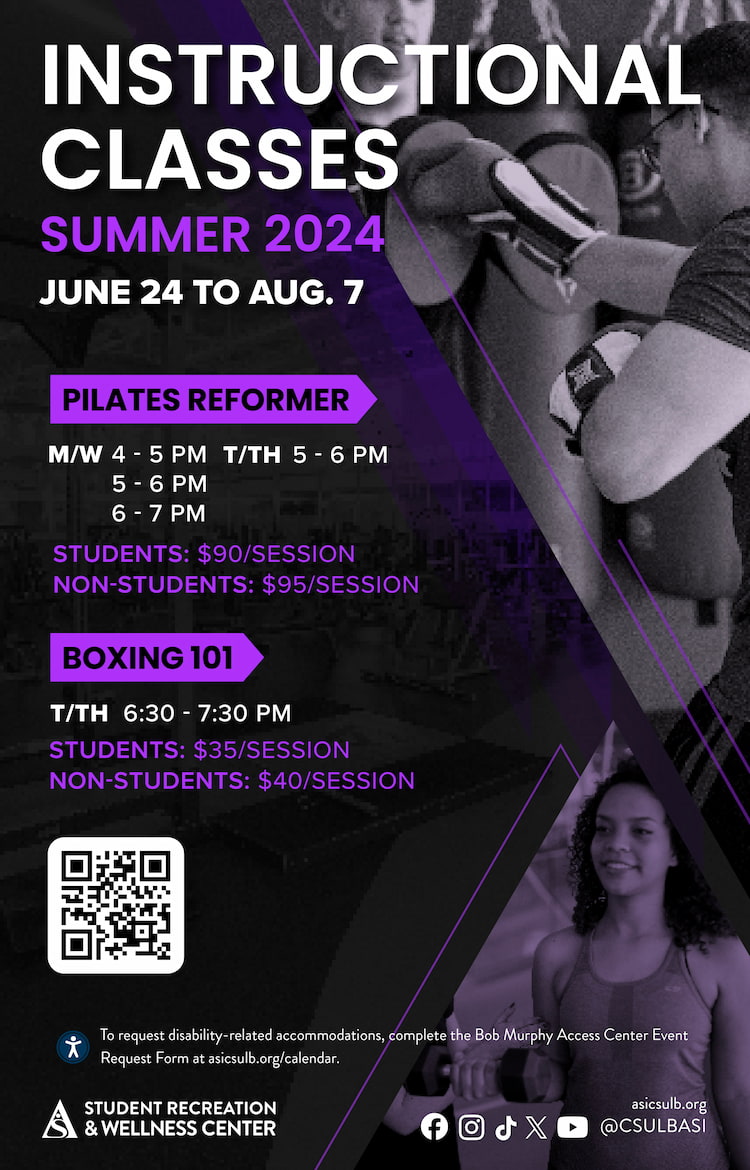 SRWC Summer Instructional Classes June 24 through Aug. 7