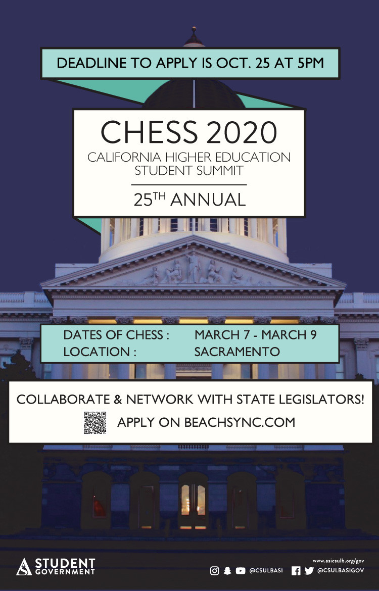 chess 2020 califonia higer education summit poster