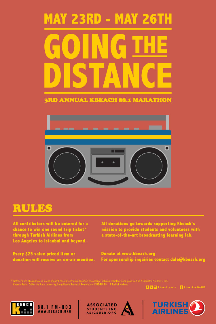 Kbeach Marathon - Going the Distance poster