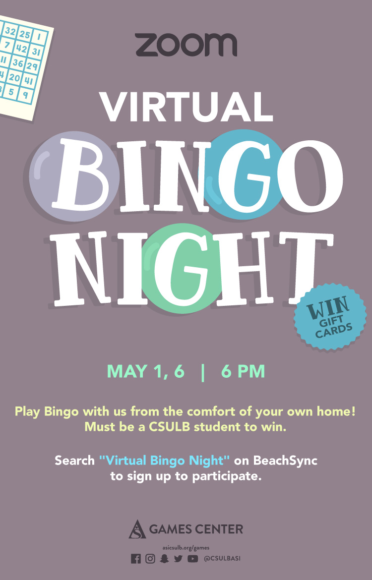 bingo night poster