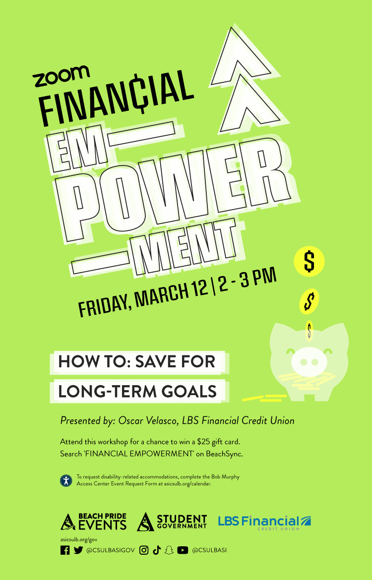 financial empowerment march poster