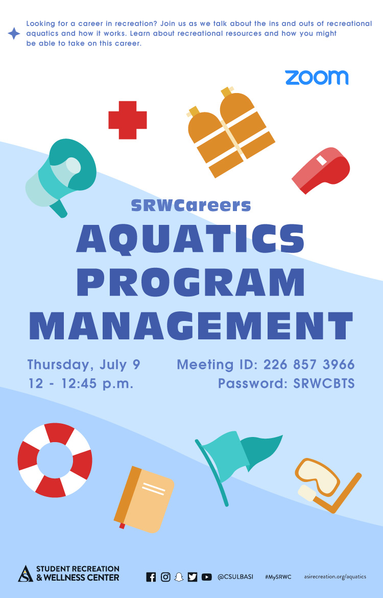 aquatics program management poster